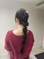 エマージュ 川崎(Emerge)&nbsp;お呼ばれヘアアレンジ/編みおろし