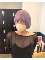 ヘアーブレイス(hair brace)&nbsp;千葉駅/着物ヘア/大人ガーリー/ダークアッシュ/似合わせカット