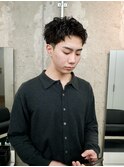 ピンパーマ/リバースセンターパート/ニュアンスパーマ