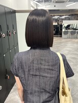 アース 青葉台店(HAIR&MAKE EARTH)&nbsp;ツヤっと輝く、大人可愛い丸みボブ【青葉台】