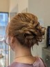【初掲載記念】(8月日曜日限定)洋装ヘアセット(アップ)¥5,500→¥4,400