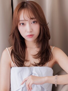 モッズヘア 越谷(mod's hair) シースルーバングハッシュカットワンホンレイヤー20代30代Z越谷