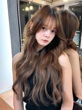 ネオリーブセブン 御茶ノ水店(Neolive 7) 『高橋龍二』大人可愛い韓国レイヤーシースルー前髪顔回りカット