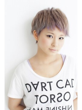 ヘアーサロン 6(hair salon) サイドパートのマッシュショート