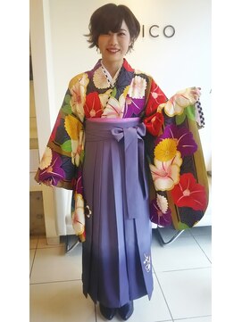 トリコ(TORICO) 卒業式☆袴着付け