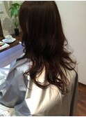 小顔補正立体カットとデジタルパーマでランダムカール♪