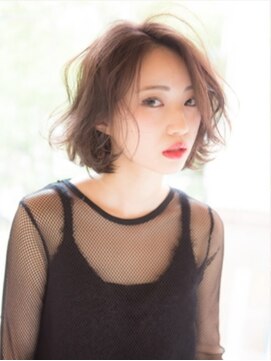 ヘアカラーカフェ 神戸六甲店 (HAIR COLOR CAFE) 遊びゴコロも忘れないピンクベージュ