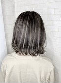 ハイライト☆アッシュボブ【Alma hair アルマヘア】