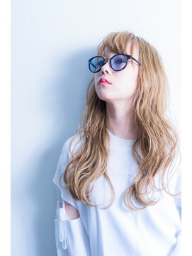 ミエル ヘア 新宿(miel hair) 【miel hair新宿】ハイトーンプラチナグレージュ