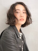 ニル JR西宮店(NILLU)&nbsp;くせ毛風ボブスタイル