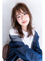 レニーバイエース(LANY by ACE)&nbsp;【LANY 横浜】レイヤーウルフ×アッシュブラウン