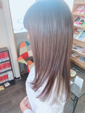 ヘアーメロウ hairmellow 艶やかオリーブベージュ