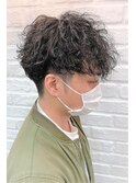 ツイスパ/ツイストスパイラルパーマ/刈り上げマッシュ