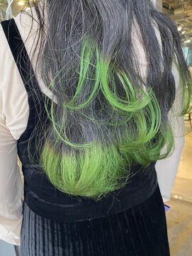 ランド(LAND) point lime green