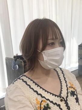 ネオリーブ クーロ(Neolive curro) 細毛さんでもふんわり＊レイヤーボブ