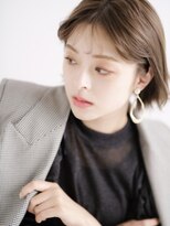 デイジー インデックスヘア 大島店(DAISY index hair)&nbsp;ココアブラウン ミルクティベージュショートカット20代30代40代