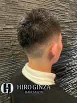 ヒロギンザ 新橋日比谷口店(HIRO GINZA)&nbsp;スキンフェードジェットスタイル 新橋 理容室 床屋 ヒロ銀座