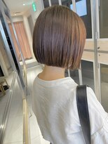ヘアサロンガリカアオヤマ(hair salon Gallica aoyama)&nbsp;【坂本拓麻】大人かわいいぱっつんボブ/大人ショート/イメチェン