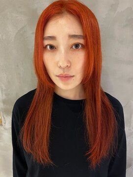 アカラ(acala) face layer x orange　color