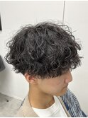 波巻きパーマツイストスパイラルパーマメンズ万代新潟駅