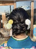 成人式ヘアセット