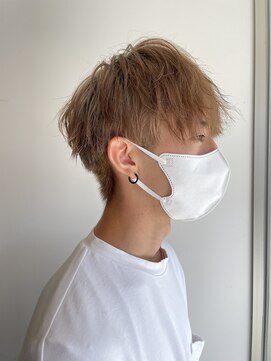 美容室 アイディー i-dee ライトブラウンマッシュ