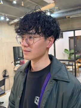 ナループロアオハナ(Nalu pu loa ohana) メンズパーマ/波巻き風パーマ/マッシュパーマ/くるくるパーマ