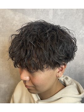 フリー(FREE) 波巻きパーマ　メンズパーマメンズカットメンズ