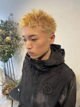 コウ(Kou) 「Kou(コウ)」#ハイトーンスパイキーショート