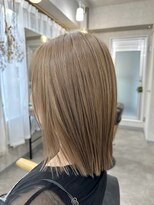 ユニル(unir)&nbsp;【unir】1ブリーチで作るミルクティーベージュ★