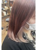 インナーカラー/カシスカラー/20代30代40代/倉敷