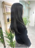 大人の艶々ロングヘア♪/ホリスティックカラー/ロングヘア