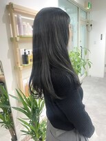 ハル 南平岸(HARU)&nbsp;大人の艶々ロングヘア♪/ホリスティックカラー/ロングヘア