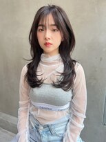 ケイト(kate) 【kate 大宮】透明感ブラウンかけ顔まわりレイヤー