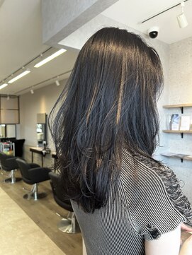 プリンプ トータルビューティ(PRIMP.total beauty) Korean black ☆ レイヤーcut