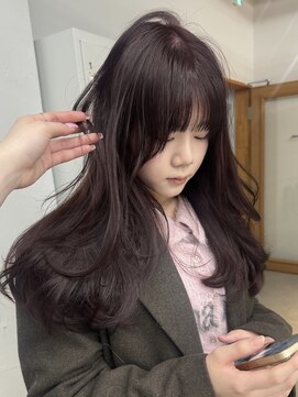 ミーナ バイ アーバン(Meena by urban.) レイヤーカット × ラベンダーカラー