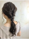 ローポニーアレンジ