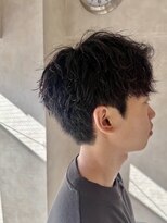 オーパーツ(OOPARTS)&nbsp;メンズショートパーマ×ピンパーマ