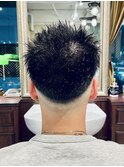 【20代 男性】ロンドンスパイキーフェード(大宮/バーバー)