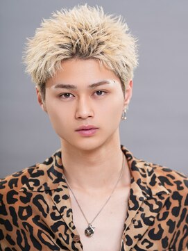 ダダ(D.D.) オールバックスパイキーショート