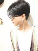 【lamp池袋オザキ】ハンサムショート/ダークグレー