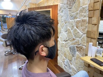 オートクチュール ランコントレ 七条店(Haute Couture Rencontrer)の写真/遠方から訪れる方も多数!!メンズコンテスト受賞歴ありのStylistが高い技術&デザインセンスで理想を叶える!!