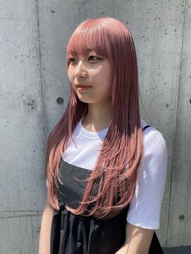 エルフレームバイワンラヴェスト(L'FLAME by one Lovest) 春のホワイトピンク！レイヤーで軽さも♪