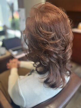 ヴィラ アンド テラス(Villa X terrace) 抗酸化美髪エステ＋抗酸化カラー