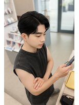 ヌードルバイコア(noodle by CoRe.gn)&nbsp;韓国風センターパートマッシュ