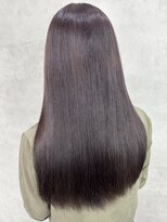 ルノン(LUNON)&nbsp;暗めカラーグランマッシュデザインカラーフェイスフレーミング