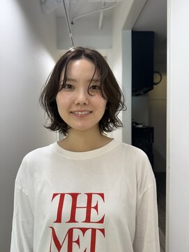 シーン 読売ランド前(SCENE) ボブ/寒色カラー/前髪カット/髪質改善