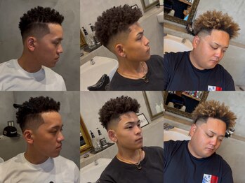 バーバーショップ フォーシーズン(BAR BER SHOP FOURSEASON)の写真/［大津/理容室］21時まで営業★姫路のメンズを盛り上げる!ハードパーマ系はぜひ!男らしくかっこいいstyleに