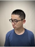 長め坊主スタイル　刈り上げ　メンズショート　新潟　床屋女池