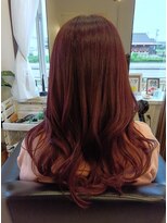 コア フィール ア デイ(COIFFURE A DAY) ボルドー ワインレッド 髪質改善トリートメント